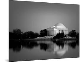 Jefferson Memorial, Washington, D.C. Number 2 - Black and White Variant-Carol Highsmith-Mounted Art Print