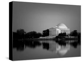 Jefferson Memorial, Washington, D.C. Number 2 - Black and White Variant-Carol Highsmith-Stretched Canvas