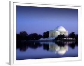 Jefferson Memorial, Washington, D.C. Number 2 - Vintage Style Photo Tint Variant-Carol Highsmith-Framed Art Print