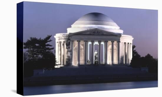 Jefferson Memorial, Washington, D.C. - Vintage Style Photo Tint Variant-Carol Highsmith-Stretched Canvas