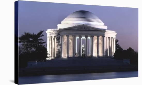 Jefferson Memorial, Washington, D.C. - Vintage Style Photo Tint Variant-Carol Highsmith-Stretched Canvas
