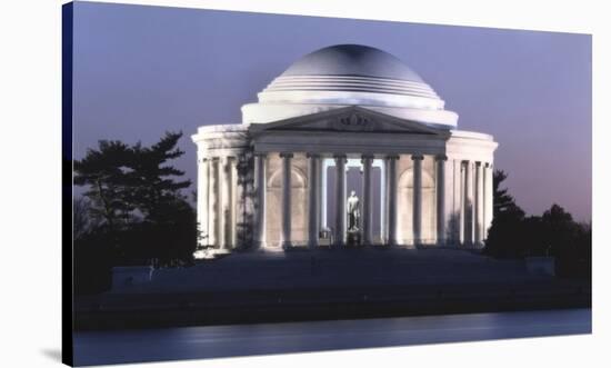 Jefferson Memorial, Washington, D.C. - Vintage Style Photo Tint Variant-Carol Highsmith-Stretched Canvas