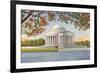 Jefferson Memorial, Washington D.C.-null-Framed Premium Giclee Print