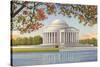 Jefferson Memorial, Washington D.C.-null-Stretched Canvas