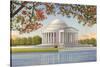 Jefferson Memorial, Washington D.C.-null-Stretched Canvas