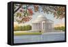 Jefferson Memorial, Washington D.C.-null-Framed Stretched Canvas
