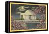 Jefferson Memorial, Washington D.C.-null-Framed Stretched Canvas