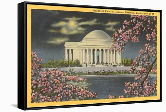 Jefferson Memorial, Washington D.C.-null-Framed Stretched Canvas