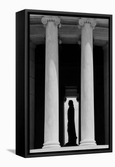 Jefferson Memorial, Washington DC-Jeff Pica-Framed Stretched Canvas