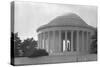 Jefferson Memorial with Profile of Statue of Jefferson-GE Kidder Smith-Stretched Canvas