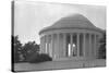 Jefferson Memorial with Profile of Statue of Jefferson-GE Kidder Smith-Stretched Canvas