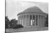 Jefferson Memorial with Profile of Statue of Jefferson-GE Kidder Smith-Stretched Canvas