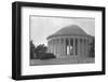 Jefferson Memorial with Profile of Statue of Jefferson-GE Kidder Smith-Framed Photographic Print