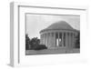 Jefferson Memorial with Profile of Statue of Jefferson-GE Kidder Smith-Framed Photographic Print