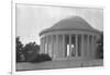 Jefferson Memorial with Profile of Statue of Jefferson-GE Kidder Smith-Framed Photographic Print