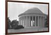 Jefferson Memorial with Profile of Statue of Jefferson-GE Kidder Smith-Framed Photographic Print