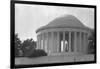 Jefferson Memorial with Profile of Statue of Jefferson-GE Kidder Smith-Framed Photographic Print