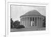 Jefferson Memorial with Profile of Statue of Jefferson-GE Kidder Smith-Framed Photographic Print