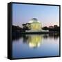 Jefferson Memorial-Ron Chapple-Framed Stretched Canvas