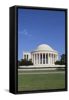 Jefferson Memorial-DLILLC-Framed Stretched Canvas