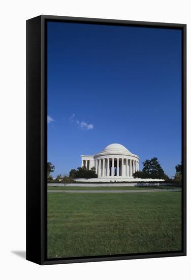 Jefferson Memorial-DLILLC-Framed Stretched Canvas