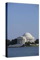 Jefferson Memorial-DLILLC-Stretched Canvas