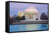 Jefferson Memorial-Tim Mainiero-Framed Stretched Canvas