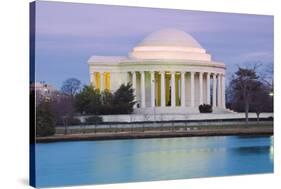 Jefferson Memorial-Tim Mainiero-Stretched Canvas