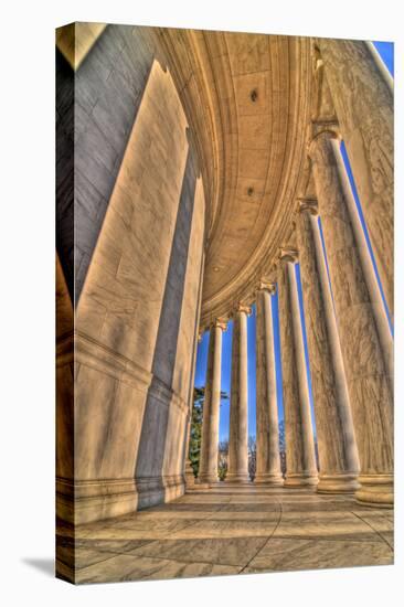 Jefferson Memorial-Matthew Carroll-Stretched Canvas