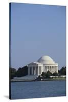 Jefferson Memorial-DLILLC-Stretched Canvas