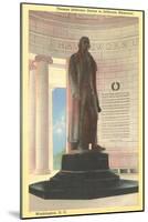 Jefferson Statue, Washington D.C.-null-Mounted Art Print