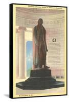 Jefferson Statue, Washington D.C.-null-Framed Stretched Canvas