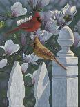 Cardinals Magnolias-Jeffrey Hoff-Giclee Print