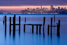 Bay Pilings – Sausalito-Jeffrey Murray-Laminated Photographic Print