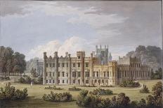 Design for Remodelling of Bulstrode Park, Buckinghamshire, 1812-Jeffry Wyatville-Framed Stretched Canvas
