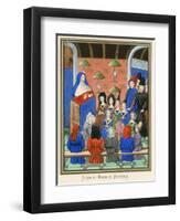 Jehan de Varennes Preach-null-Framed Art Print