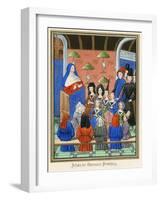 Jehan de Varennes Preach-null-Framed Art Print