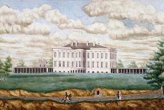 White House in Washington, May 1821-Jehan Thibault-Giclee Print