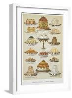 Jellies, Creams and Sweet Dishes-Isabella Beeton-Framed Giclee Print