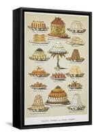 Jellies, Creams and Sweet Dishes-Isabella Beeton-Framed Stretched Canvas