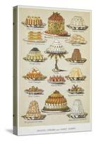 Jellies, Creams and Sweet Dishes-Isabella Beeton-Stretched Canvas