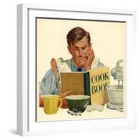 Jello, Cooking Recipes Books Jell-O, USA, 1950-null-Framed Giclee Print