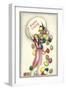 Jelly Beans Falling from Egg-null-Framed Art Print