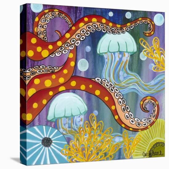 Jelly Fish-Carla Bank-Stretched Canvas