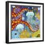 Jelly Fish-Carla Bank-Framed Giclee Print