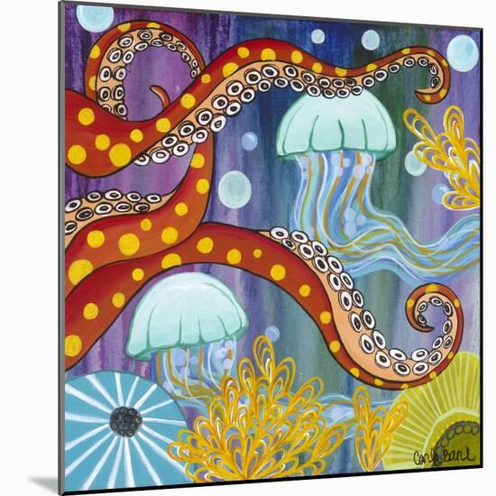 Jelly Fish-Carla Bank-Mounted Giclee Print