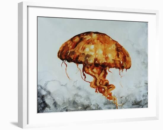 Jelly fish-Sydney Edmunds-Framed Premium Giclee Print