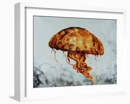 Jelly fish-Sydney Edmunds-Framed Giclee Print