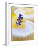 Jelly - Muffin with Lavender, Detail-C. Nidhoff-Lang-Framed Photographic Print