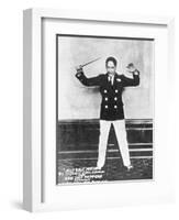 'Jelly Roll' Morton (1890-1941) (B/W Photo)-American Photographer-Framed Giclee Print